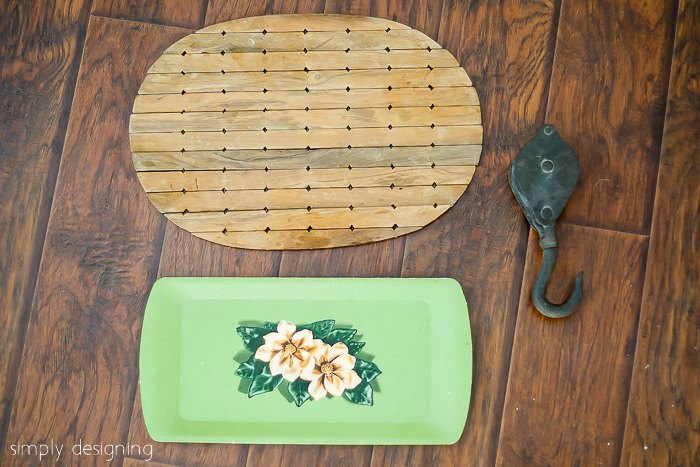 hanging pulley photo display, crafts, wall decor