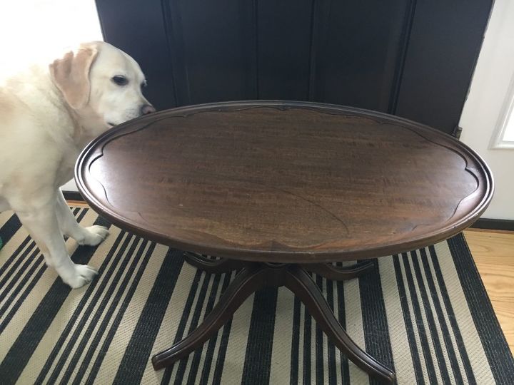 sparkling spit coffee tanle, painted furniture