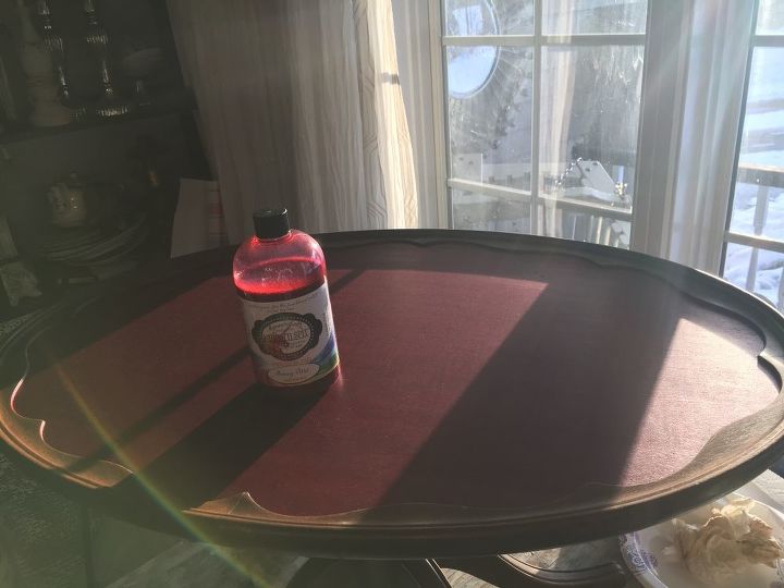 sparkling spit coffee tanle, painted furniture