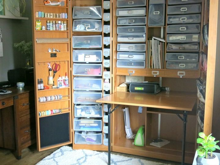 marble and gold office room reveal